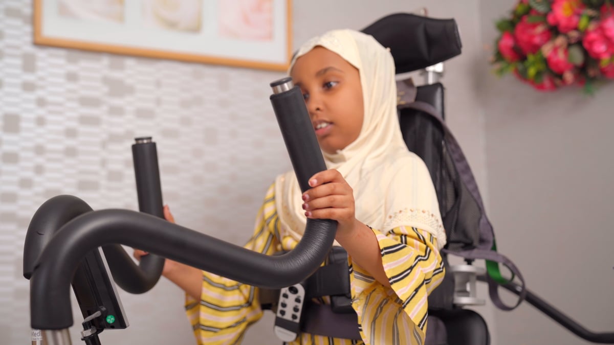 Aisha i sin Innowalk