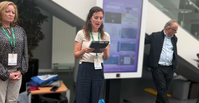 Clare Grodon presents the heROIC study at EACD 2026 and the experience of using the Innowalk Pro at Richard Cloudesley School in London.