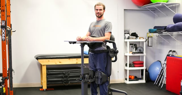 Man standing in Evolv