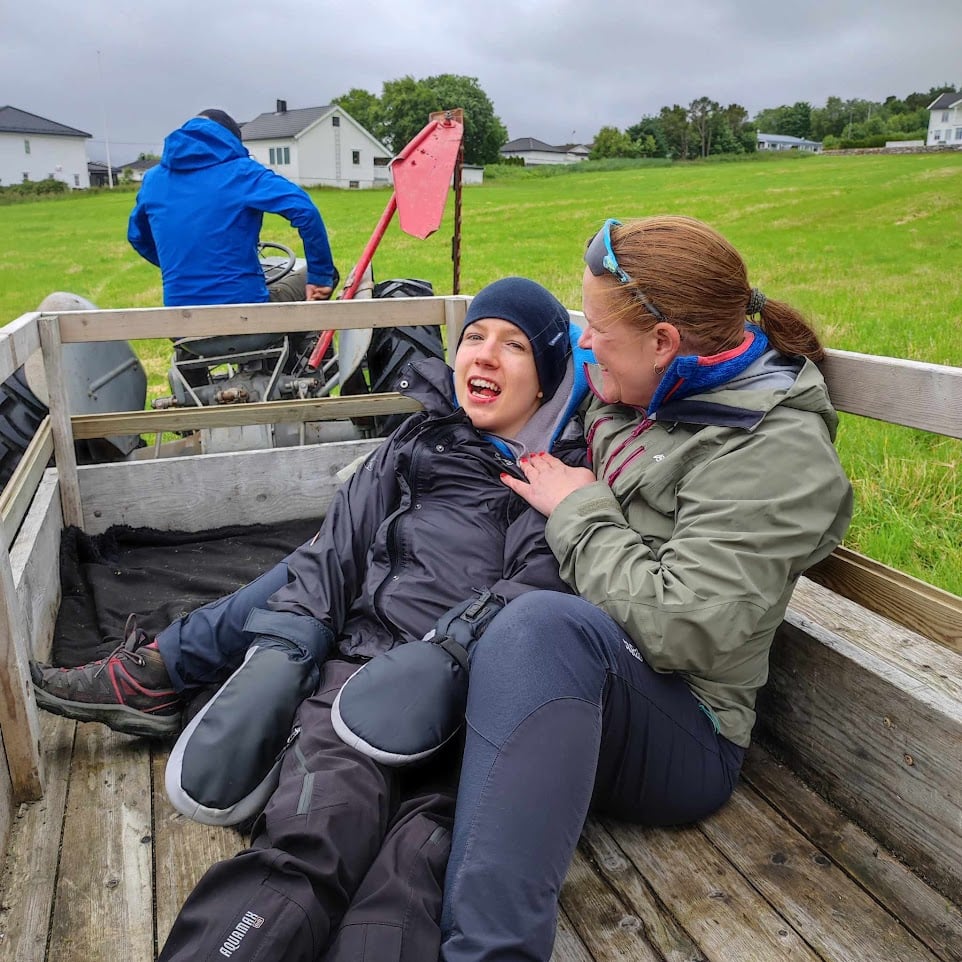 Daniel og mamma