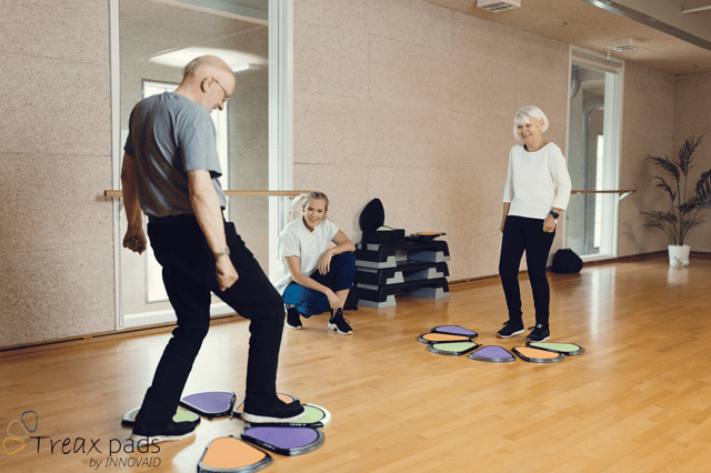 Balansetrening med TREAX Pads™